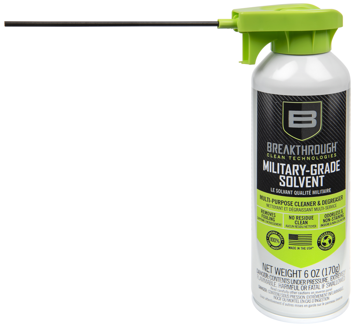 Breakthrough Clean Military Grade Solvent Aerosol 6 oz — view 3