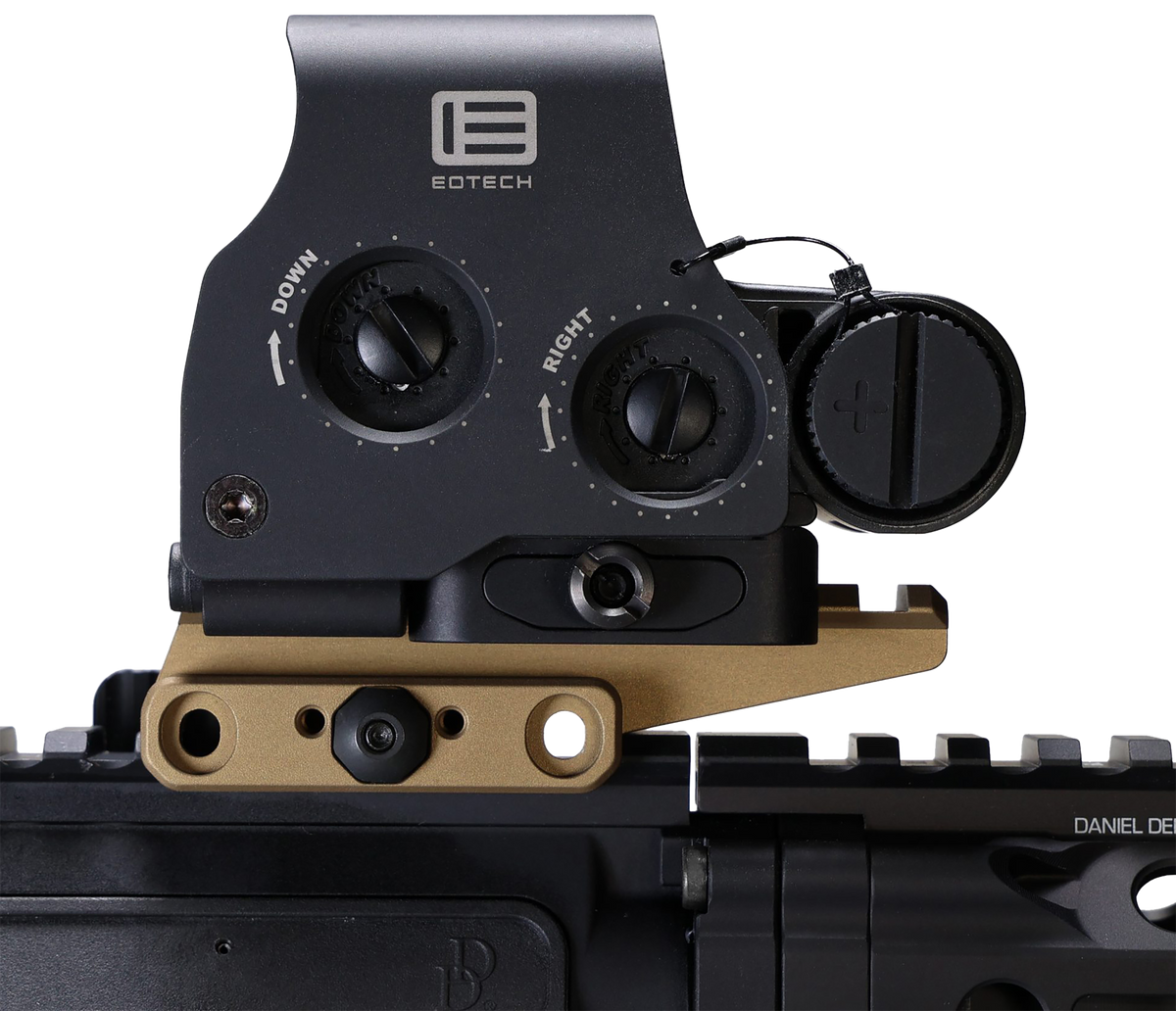 Unity Tactical FAST Optic Riser 3.60" Picatinny Mount - FDE — view 3
