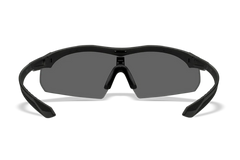 Wiley X Vapor 3552 Safety Glasses Matte Black Smoke Gray/Clear/Light Rust — view 3