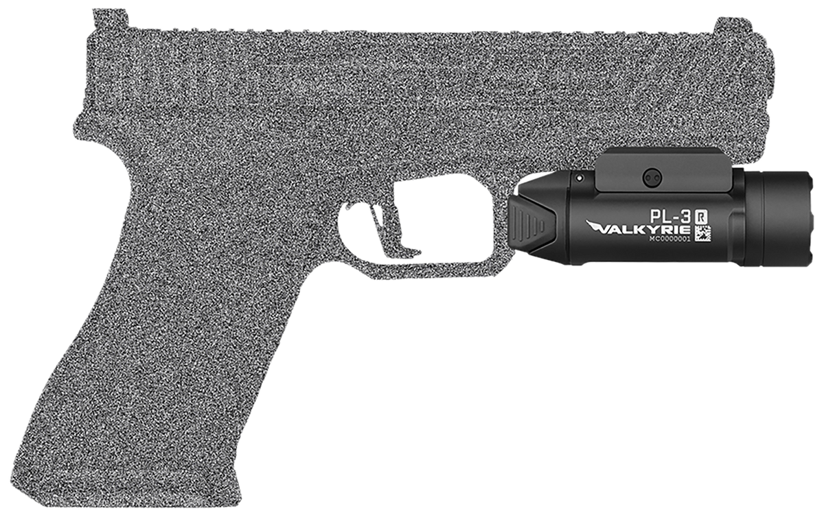 Olight PL-3R Valkyrie 1500 Lumens Rechargeable Rail Mounted Weapon Light — view 3