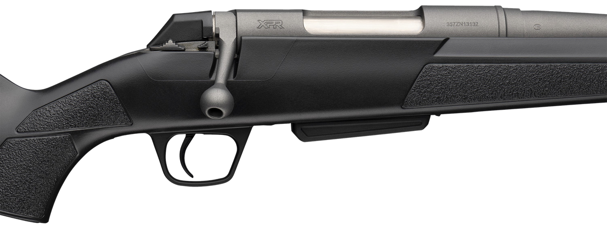Winchester Guns XPR Extreme 350 Legend 22" 3+1 Bolt Action Rifle - Tungsten Cerakote, Black Synthetic Stock — view 3