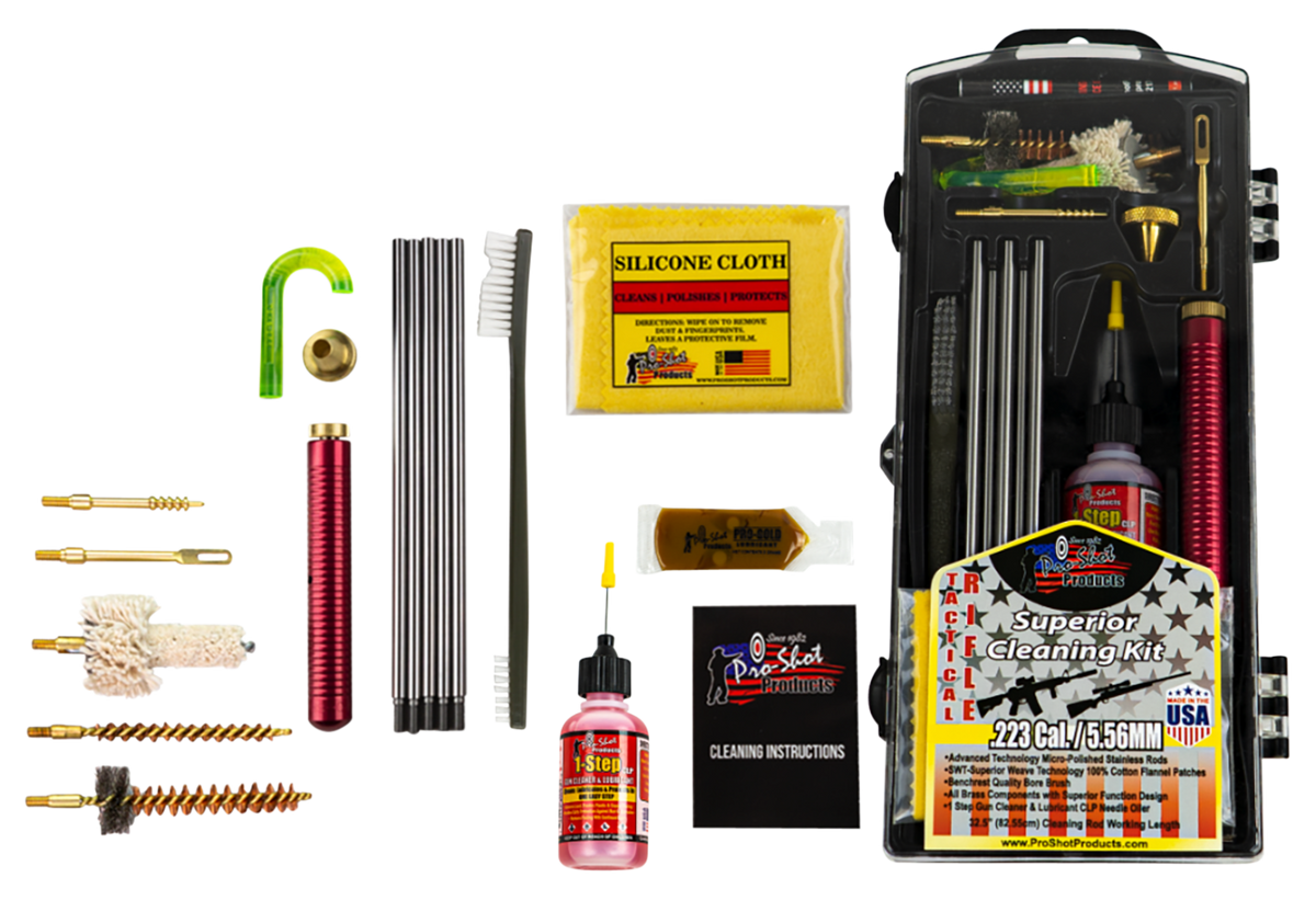 Pro-Shot AR223KIT Tactical Classic Box Kit .223/5.56mm AR-15 Cleaning Kit — view 3
