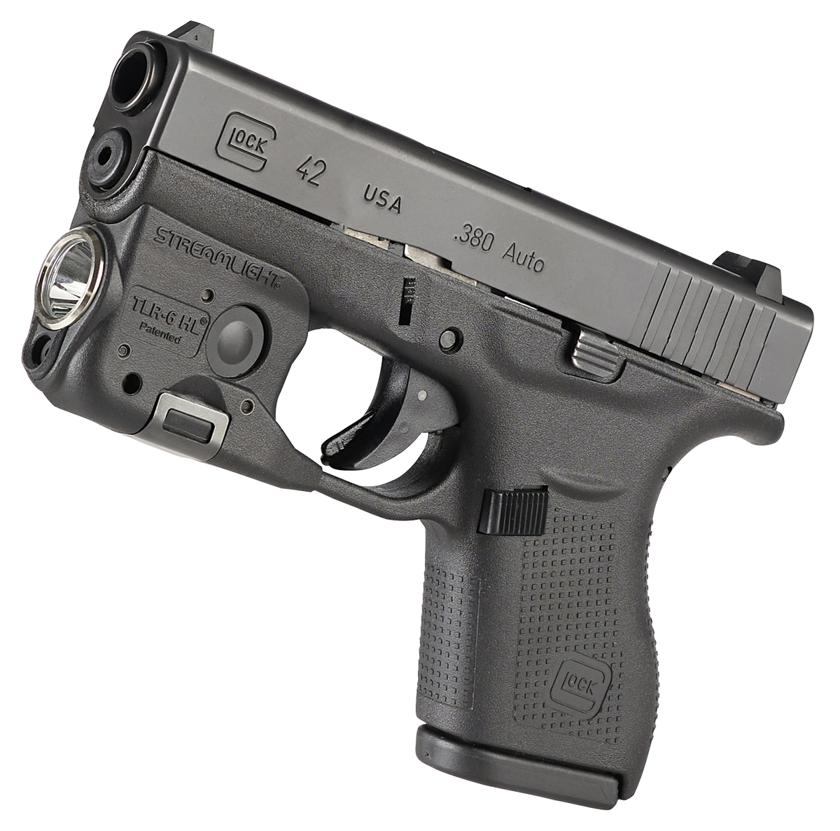 Streamlight TLR-6 HL G 300 Lumens White LED/Green Laser Pistol Light - Glock 42/43/43X/48 — view 3