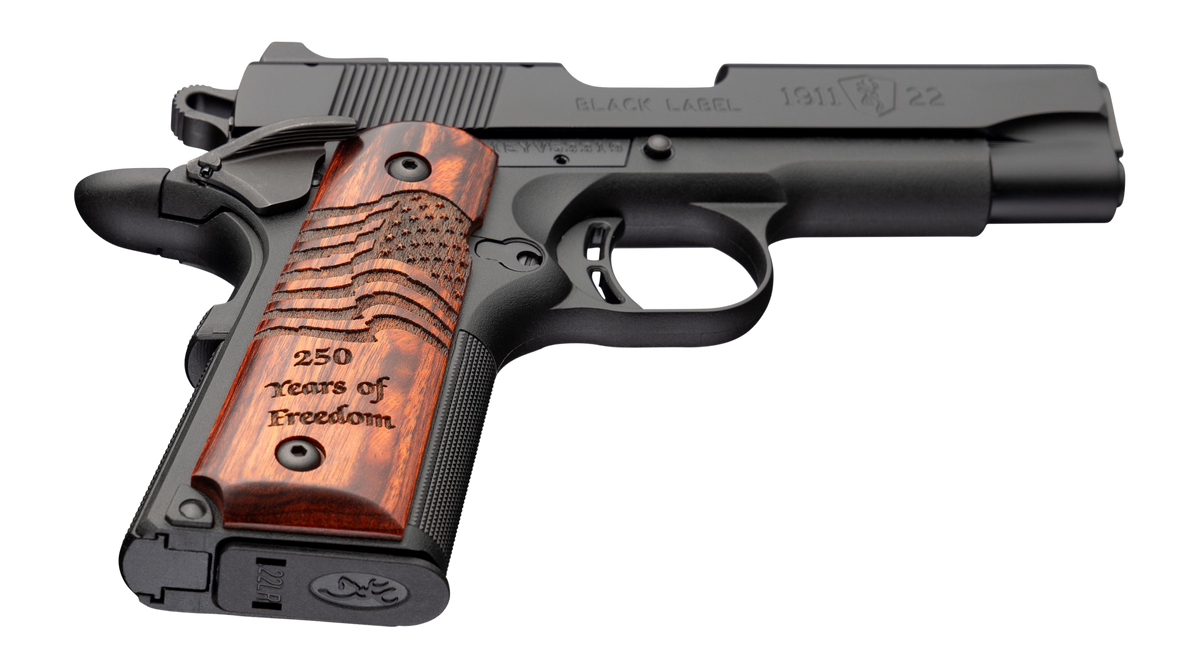 Browning 1911-22 Black Label Medallion 250 Compact 22 LR 3.63" 10+1 Semi-Auto Pistol — view 3