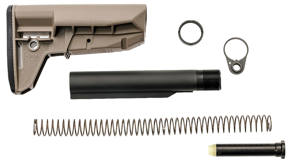 BCM Gunfighter Mod 2 SOPMOD Stock Kit MK2 RMS Flat Dark Earth — view 3