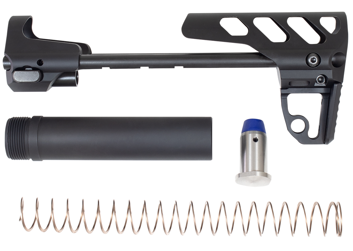 Odin Works Close Quarters Rifle Stock Black 6061-T6 Aluminum AR-15/M4 — view 3