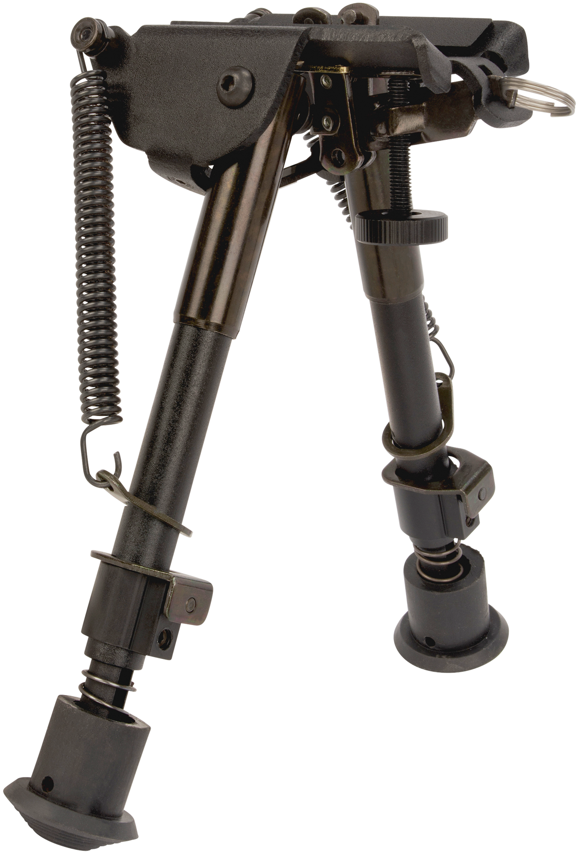 Allen 2207 Bozeman Rifle Bipod Black Aluminum 6-9" Vertical Adjustment Sling Swivel Mount — view 3