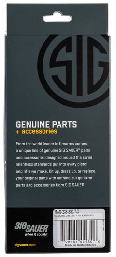 Sig Sauer P238 380 ACP 7-Rd Extended Steel Magazine — view 3