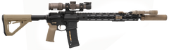 Magpul Industries DT Carbine Stock Flat Dark Earth Collapsible Mil-Spec AR-15/M16/M4 — view 3