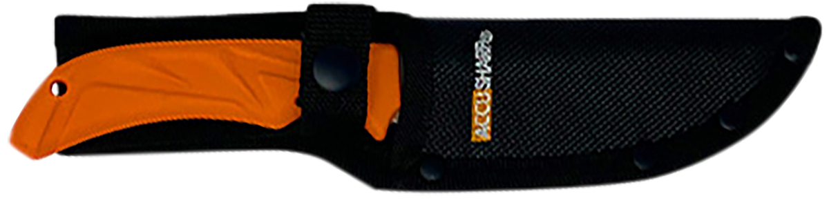 AccuSharp 731C Caping 3.5" Fixed Blade Knife - Blaze Orange — view 3