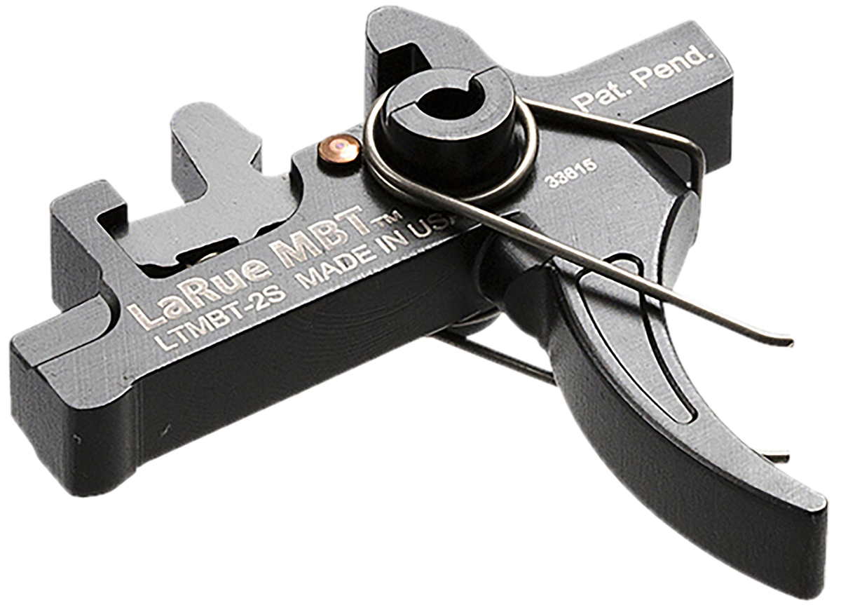 LaRue Tactical MBT-2S Two-Stage Curved Trigger for AR-10/AR-15 - Black — view 3