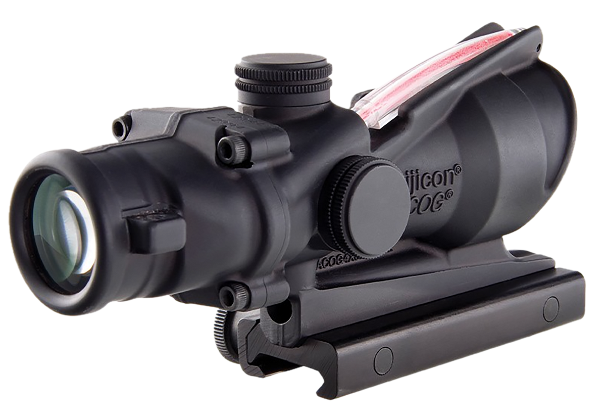 Trijicon ACOG 4x32mm Dual Illuminated Red Chevron .223/5.56 BDC Riflescope - Matte Black — view 3