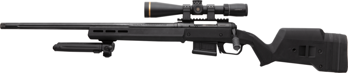 Magpul Industries Hunter 110 Black Synthetic Fixed Aluminum Bedding Savage 110 Short Action - Left Hand — view 3