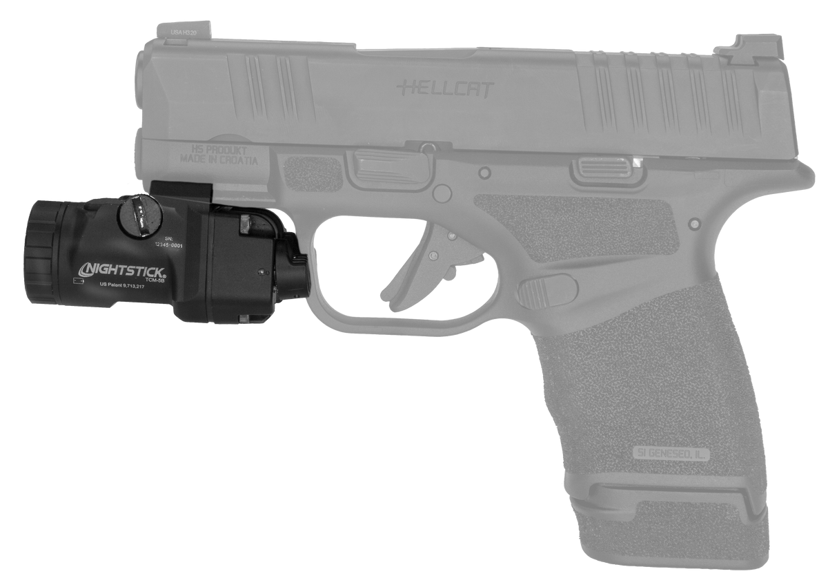 Bayco Nightstick TCM-5B Subcompact Weapon-Mounted Light 650 Lumens White LED Black Anodized — view 3
