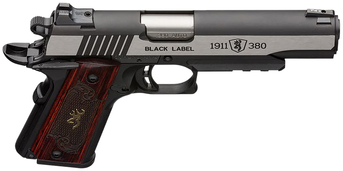 Browning 1911-380 Black Label Medallion Pro 380 ACP 4.25" 8+1 SAO Pistol — view 3