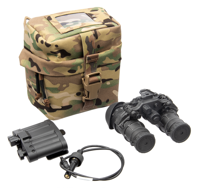 AGM Global Vision UNVG-RPO 3APW Gen 3 1x 64-72 Ip/mm White Phosphor Night Vision Binocular - Black — view 3