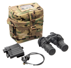 AGM Global Vision UNVG-RPO 3APW Gen 3 1x 64-72 Ip/mm White Phosphor Night Vision Binocular - Black — view 3