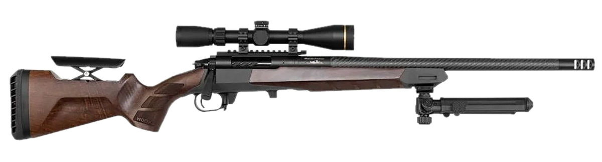 WOOX Superleggera Precision Stock Walnut Carbon Reinforced Nylon/Wood Fits Remington 700 M5 DBM Short Action - 31" OAL — view 3
