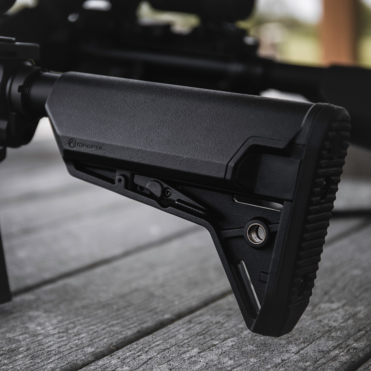 Magpul Industries MOE SL-S AR-15/M16/M4 Mil-Spec Carbine Stock - Black — view 3
