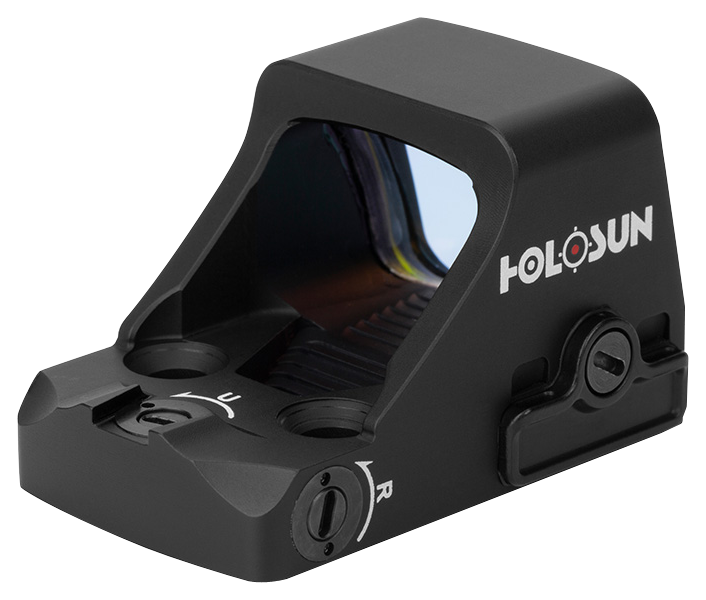 Holosun HS407K-X2 1x 0.58"x0.77" 6 MOA Red Dot Reflex Sight - Black Anodized — view 3