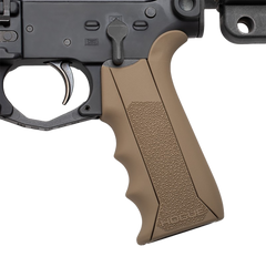 Hogue 13043 Modular Overmolded Pistol Grip Flat Dark Earth Rubber - AR-15/M16 — view 3