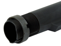 TacFire MAR039 Castle Nut Black Steel for AR-15 Buffer Tube — view 3