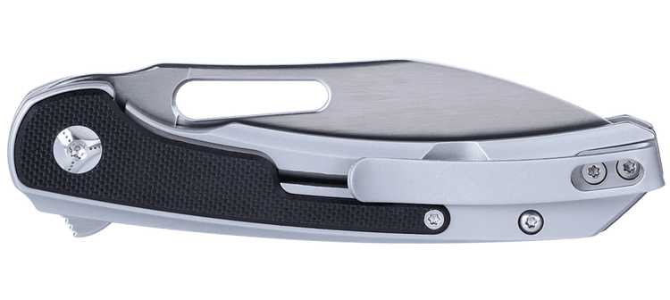 Columbia River Padawan 3.01" Folding Wharncliffe Plain Brushed Satin 14C28N Frame Lock Knife — view 3