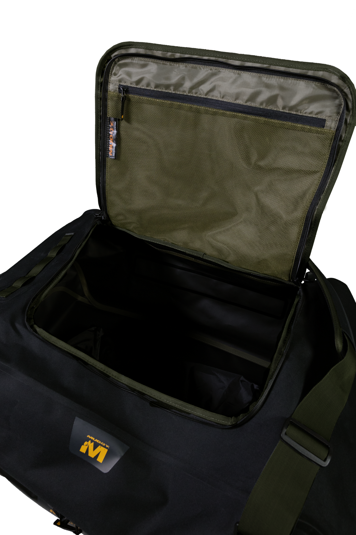 Muddy DV8 70L Duffle Bag - Black/Peat — view 3