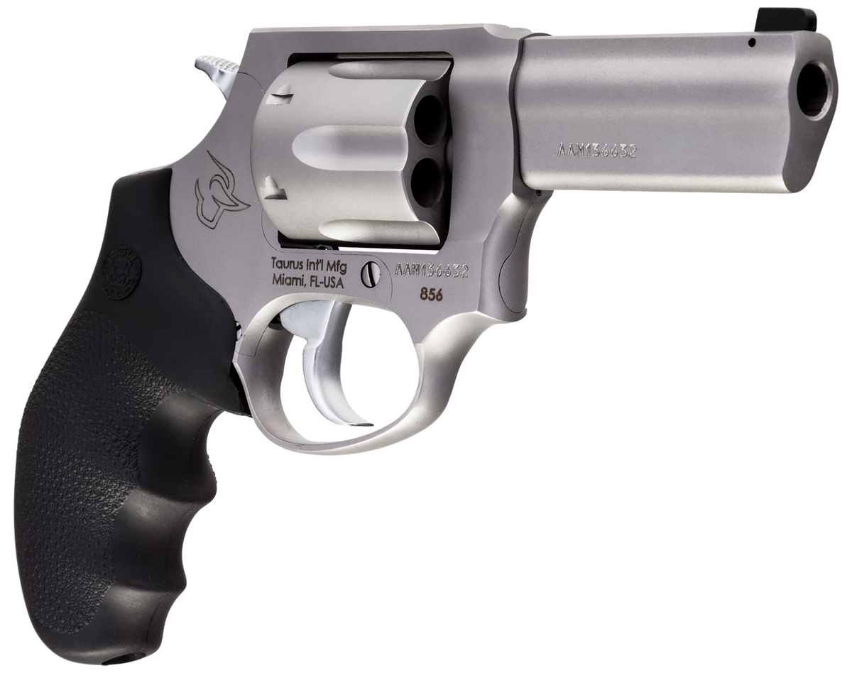 Taurus 856 Defender 38 Special +P 3" 6-Shot DA/SA Revolver - Matte Stainless — view 3