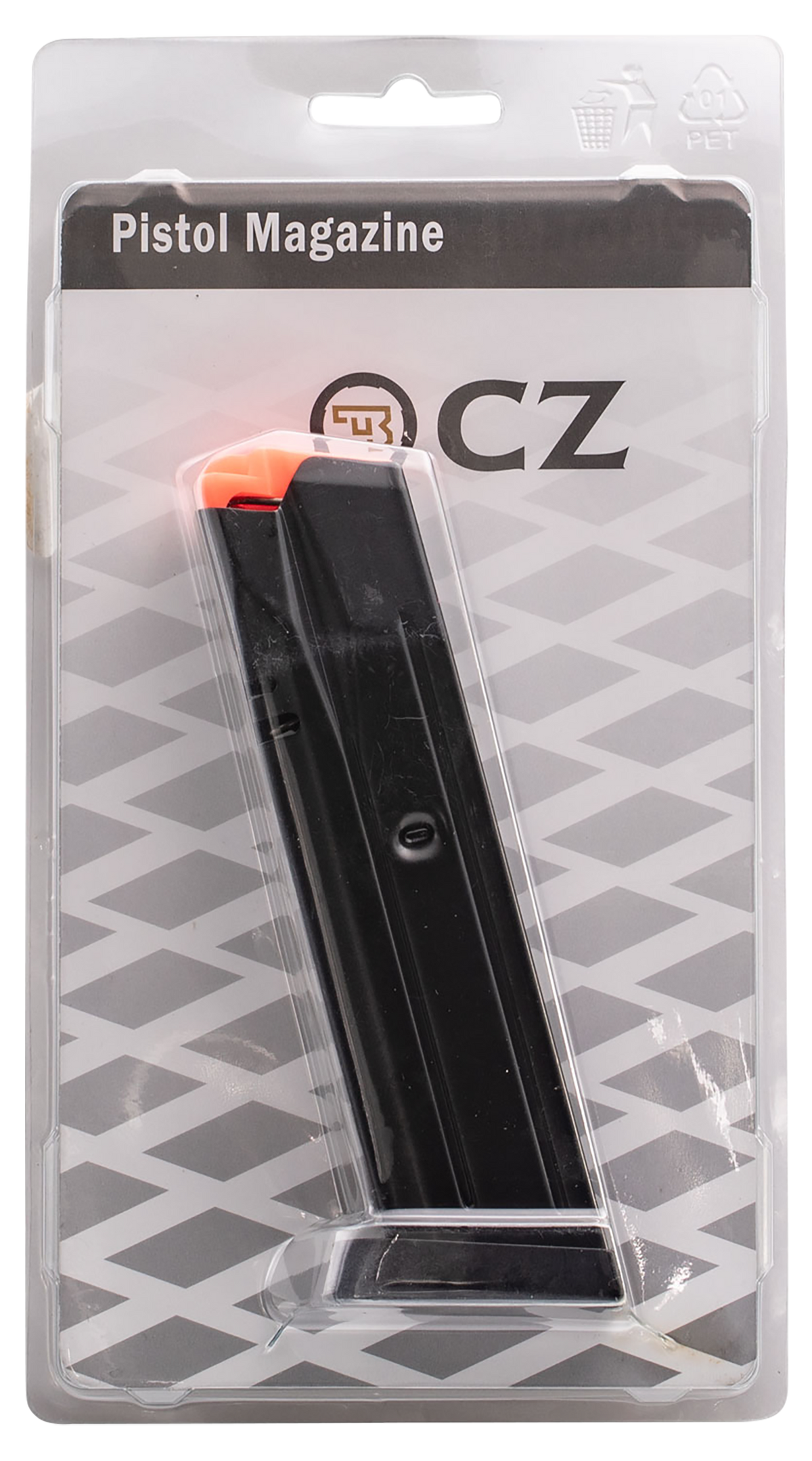 CZ P-10 F/P-09 9mm Luger 10rd Blued Steel Magazine — view 3
