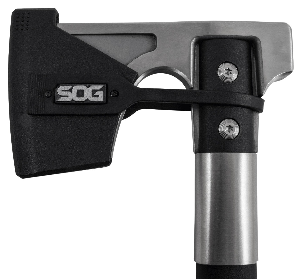 S.O.G Camp 3.10" Blade Stainless Steel Black GRN Handle 11.50" Hatchet — view 3