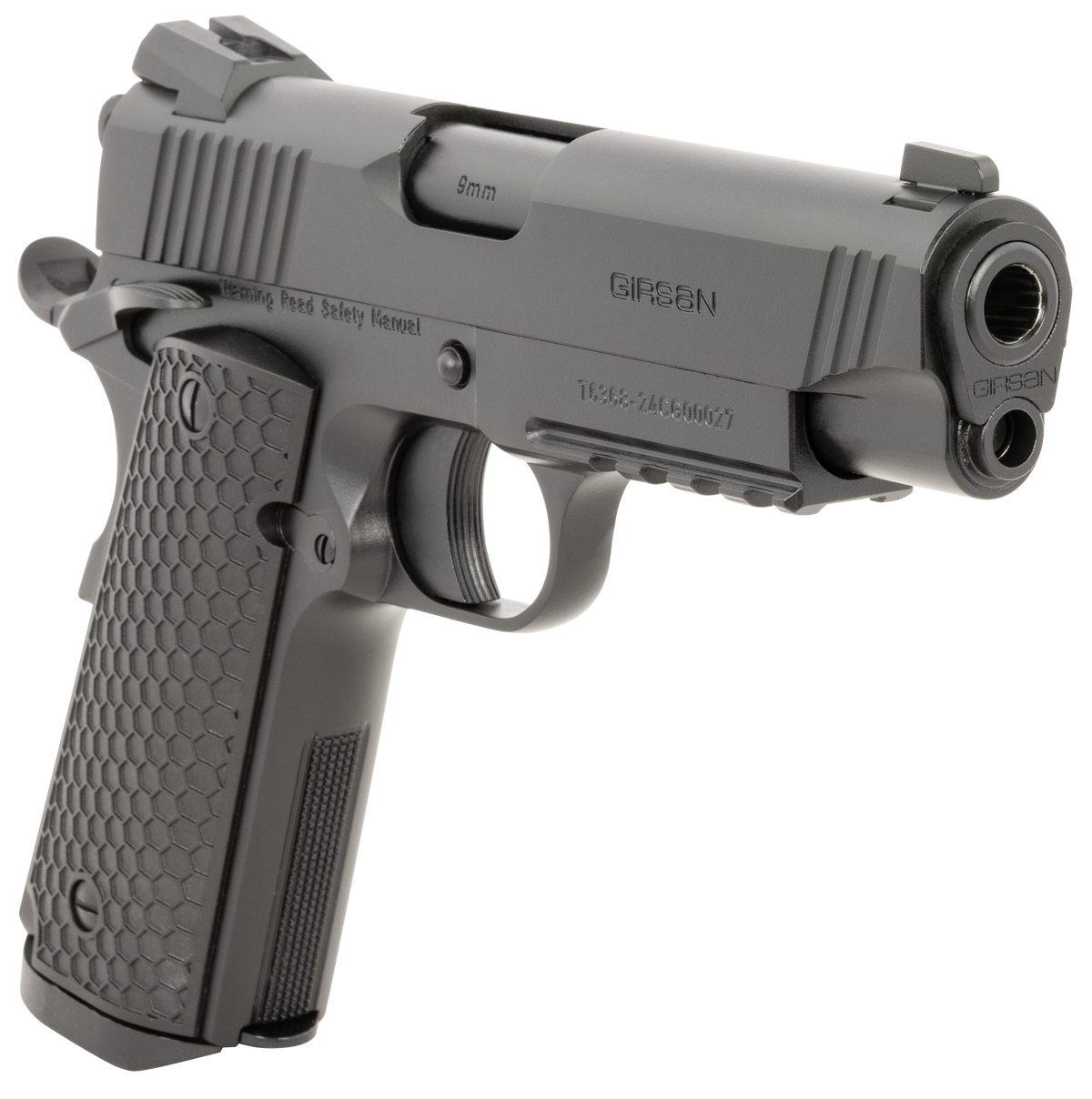 EAA Girsan MC1911 C Untouchable 45 ACP 4.40" 8+1 Semi-Auto Pistol — view 3