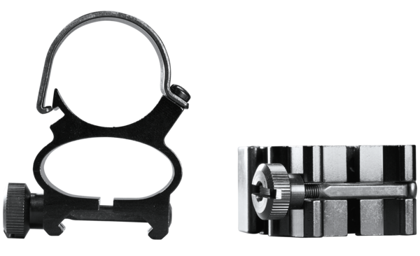 Weaver Mounts 49513 See-Thru Detachable Scope Rings 1" Gloss Black Aluminum — view 3