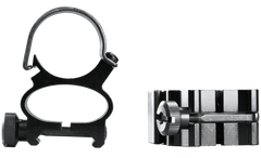 Weaver Mounts 49513 See-Thru Detachable Scope Rings 1" Gloss Black Aluminum — view 3