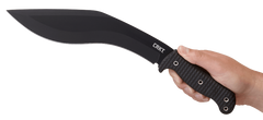 Columbia River 2742 KUK 10.56" Fixed Recurve Plain 65Mn Carbon Steel Black Powder Coat GRN Knife — view 3
