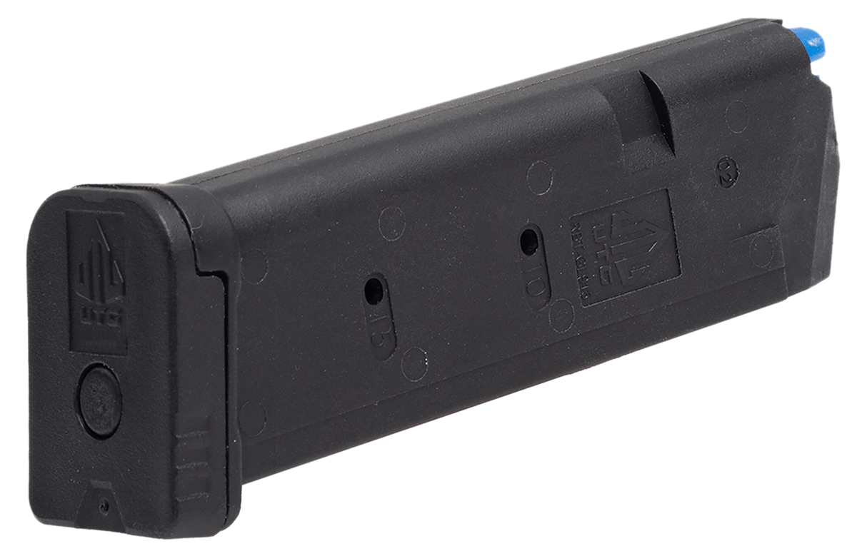 Leapers RBTGL915 9mm 15rd Polymer/Steel Magazine for Glock 19/26 - Matte Black — view 3
