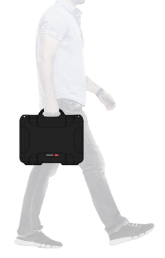 Nanuk 910 2-Up Pistol Case Black Polymer - Holds 2 Glock — view 3