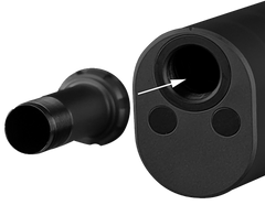 Yankee Hill 1254A VICTRA-12 Mount Assembly 17-4 Stainless Steel Melonite Black 3.70" - Benelli Crio Plus — view 3