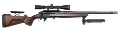 WOOX Superleggera Precision Stock Walnut Carbon Reinforced Nylon/Wood Fits Tikka T3/T3X CTR Bolt Action 31" OAL — view 3
