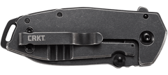 Columbia River CRKT 2493C Squid Assisted 2.37" 8Cr14MoV Black Stonewashed Folding Knife — view 3
