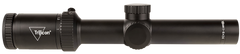 Trijicon Credo HX 1-6x24mm 30mm Tube LED Illuminated Red MOA Segmented Circle FFP Riflescope - Satin Black — view 3