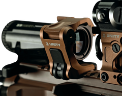 Unity Tactical FAST FTC Omni 2.26" Optical Centerline FDE Aluminum Magnifier Mount — view 3