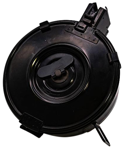 KCI USA KCIMZ004S AK-47 7.62x39mm 75-Rd Drum Magazine - Black Steel — view 3