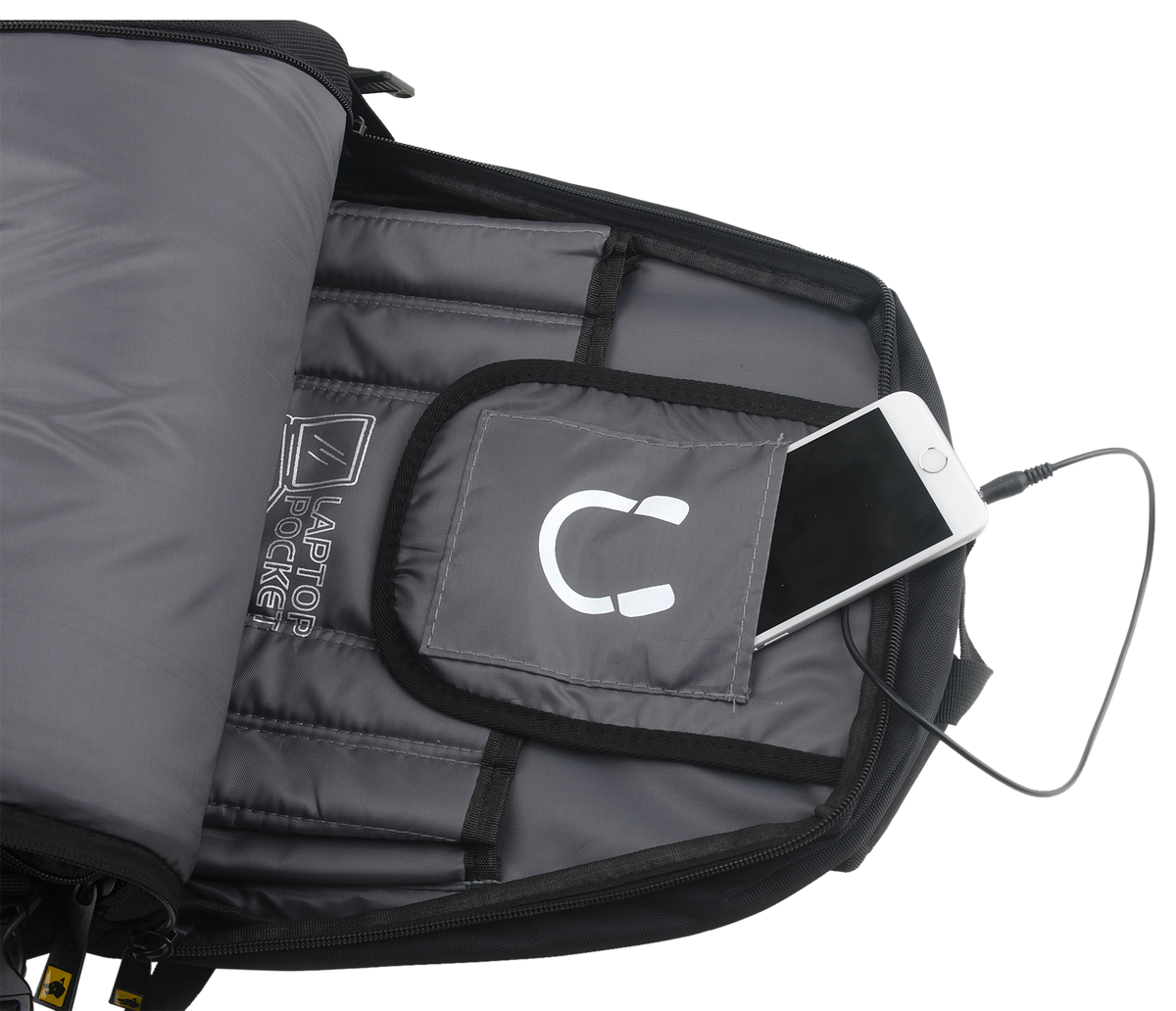 Guard Dog Proshield II Bulletproof Backpack - Black - NIJ Level IIIA — view 3