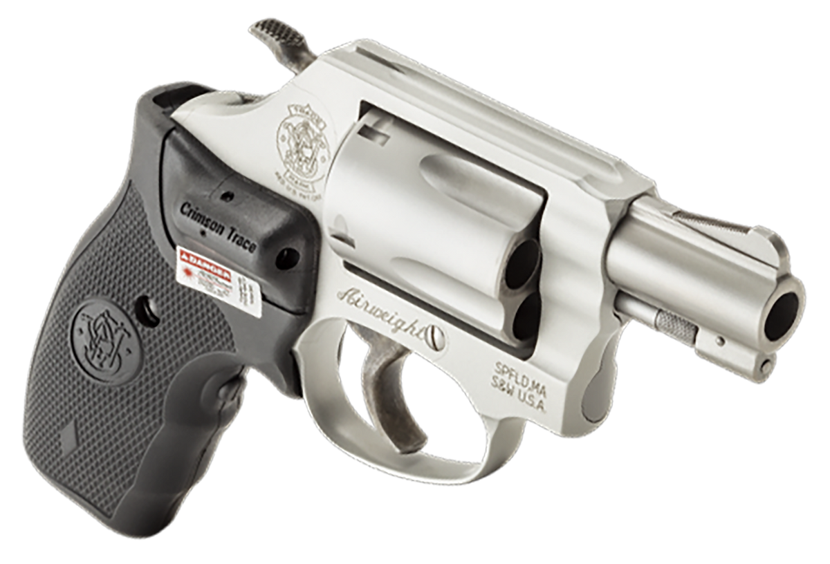 Smith & Wesson Model 637 38 Special +P 1.88" 5-Shot J-Frame DA/SA Revolver w/Crimson Trace Laser — view 3