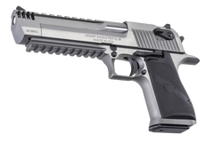 Magnum Research Desert Eagle Mark XIX 44 Rem Mag 6" 8+1 Semi-Auto Pistol w/ Muzzle Brake - Stainless Steel — view 3