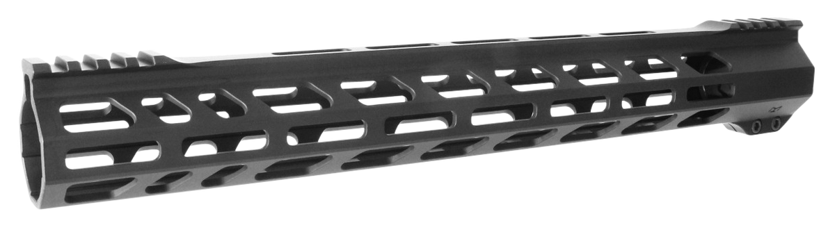 TacFire A.C.E. 15" M-LOK Free Float Handguard - AR-15 - Black Hardcoat Anodized Aluminum — view 3