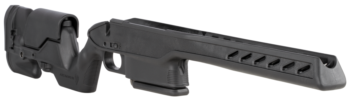 Archangel AAS111MLA Precision Elite Stock Black Synthetic Aluminum Pillar Bedded for Savage 110/111 Long Action Magnum Caliber — view 3