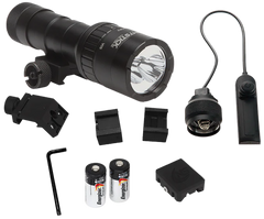 Bayco Nightstick LGL180IR Dual-Beam Long Gun Light Kit 1100 Lumens White LED 940nm IR Illuminator - Black Anodized — view 3