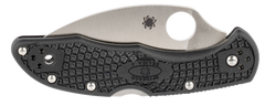 Spyderco Delica 4 Lightweight 2.87" Wharncliffe VG-10 FRN Black Folding Knife - Plain Edge — view 3